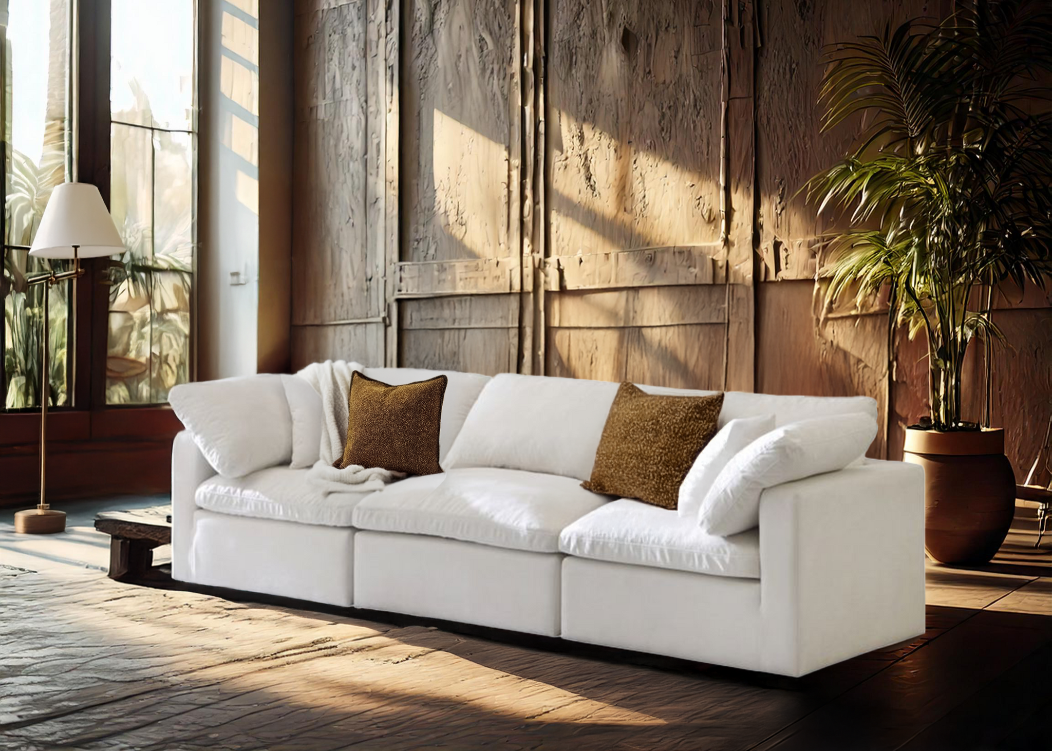 3 Piece Classic Sofa Sectional – Asthetiko
